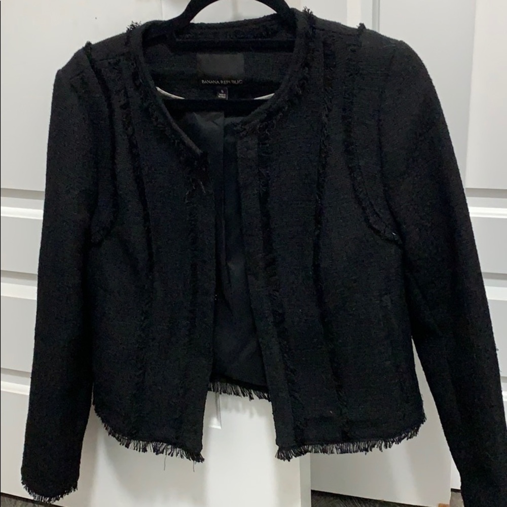 Banana Republic textured blazer